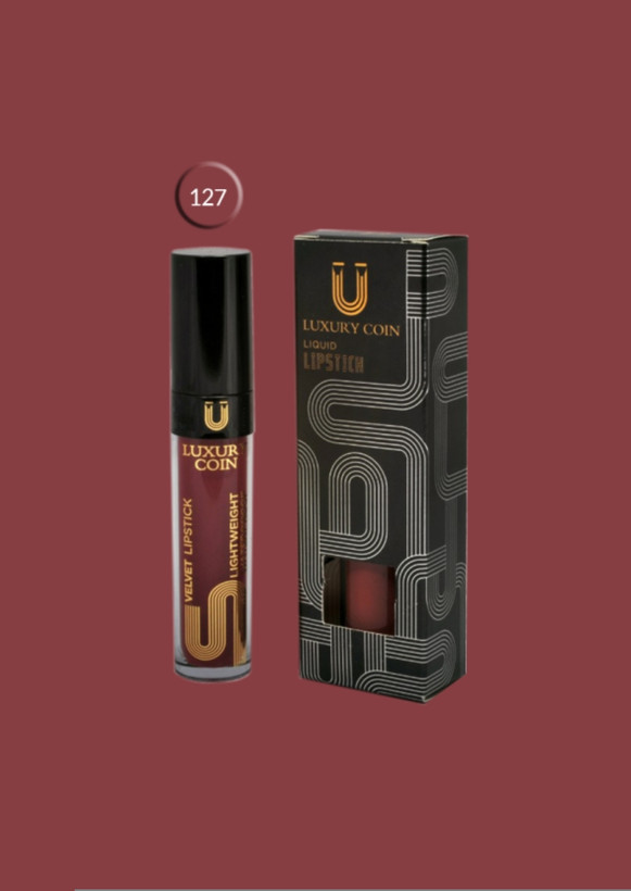 رژ لب مایع لاکچری کوین ۱۲۷