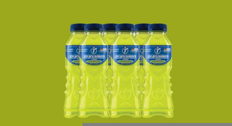 نوشیدنی ورزشی داینامین باکس ۶عددی لیمویی